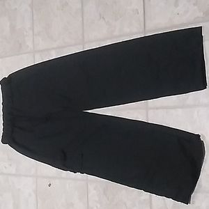 Cotton/spandex work leisure wide leg